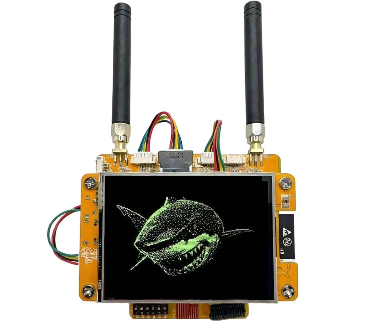 Figure 1 — Bruce running on a JCZN "Cheap Yellow Display" (CYD). Image: BruceDevices/Bruce (pr3y).